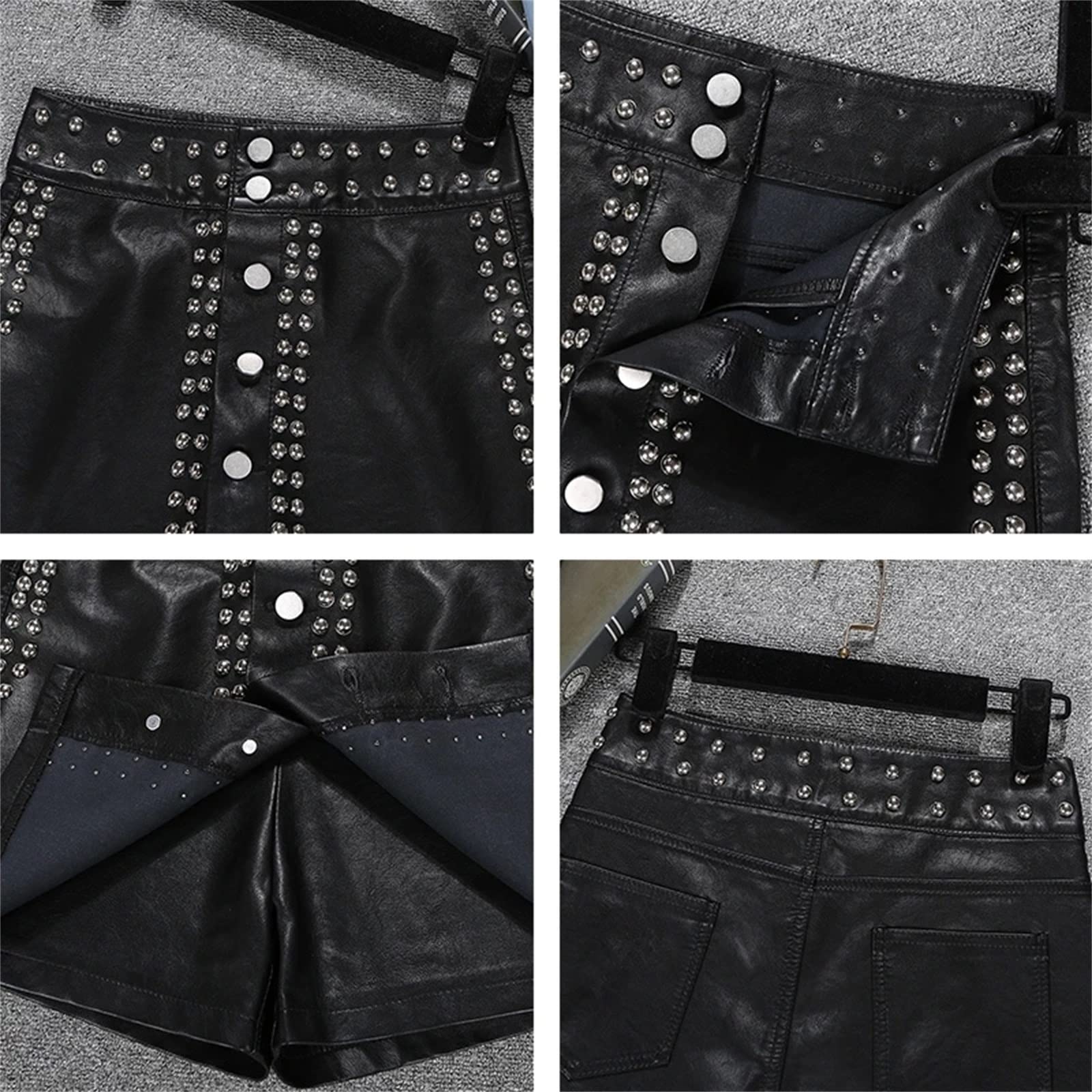 レディース レザー ショートパンツ ショートパンツ レディース 革パンツ レザーパンツ 短パン